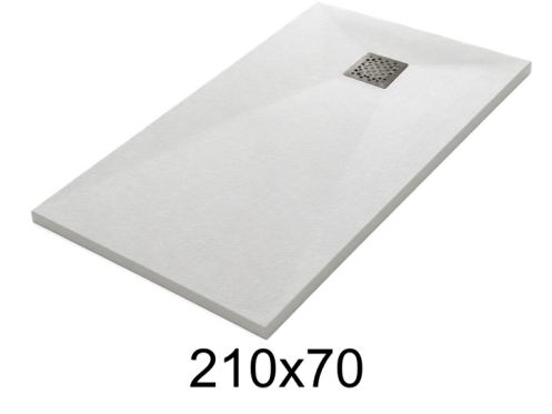 Receveur de douche 210x70 cm résine extra-plat TECNIK