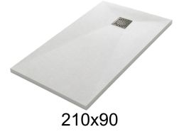 Douchebak 210x90 cm kunsthars extra plat TECNIK