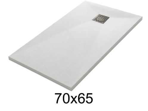 Douchebak 70x65 cm kunsthars extra plat TECNIK