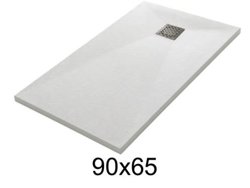 Brusekar 90x65 cm i resin ekstra fladt TECNIK