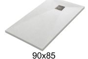 Douchebak 90x85 cm kunsthars extra plat TECNIK