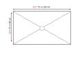 Receveur de douche 120x80 cm bonde centrale - BRISTOL CENTRAL