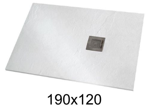 Brusebakke 190x120 cm ekstra flad harpiks - VERONE XL