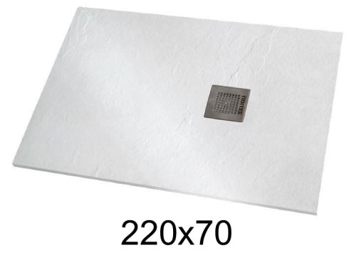 Brusebakke 220x70 cm ekstra flad harpiks - VERONE XL