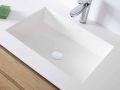 Plan double vasque sur mesure suspendu ou à encastrer – NEW YORK 45 DOUBLE